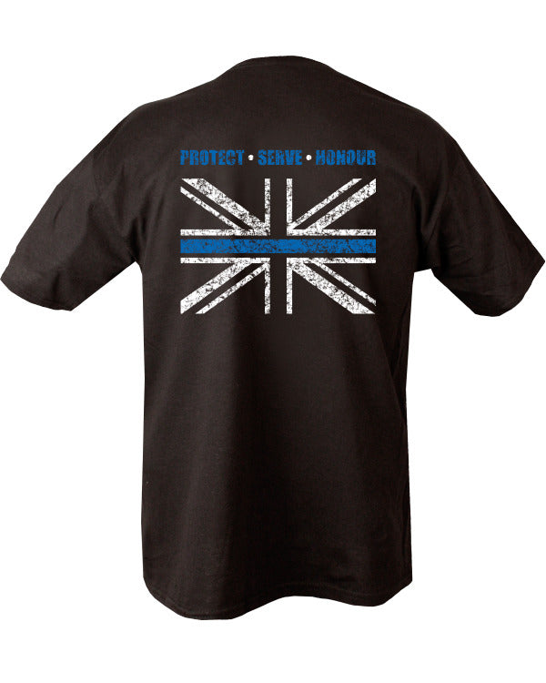 Kombat UK Thin BLUE Line T-Shirt