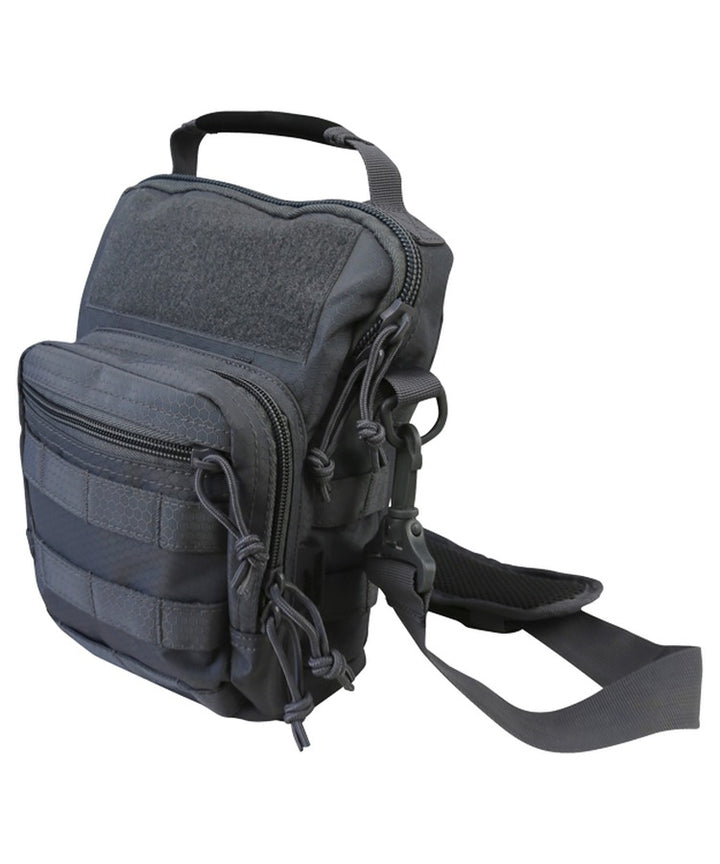 Kombat UK Hex - Stop Explorer Shoulder Bag - Gunmetal Grey