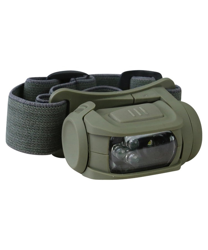 Kombat UK Predator Headlamp II - Olive Green