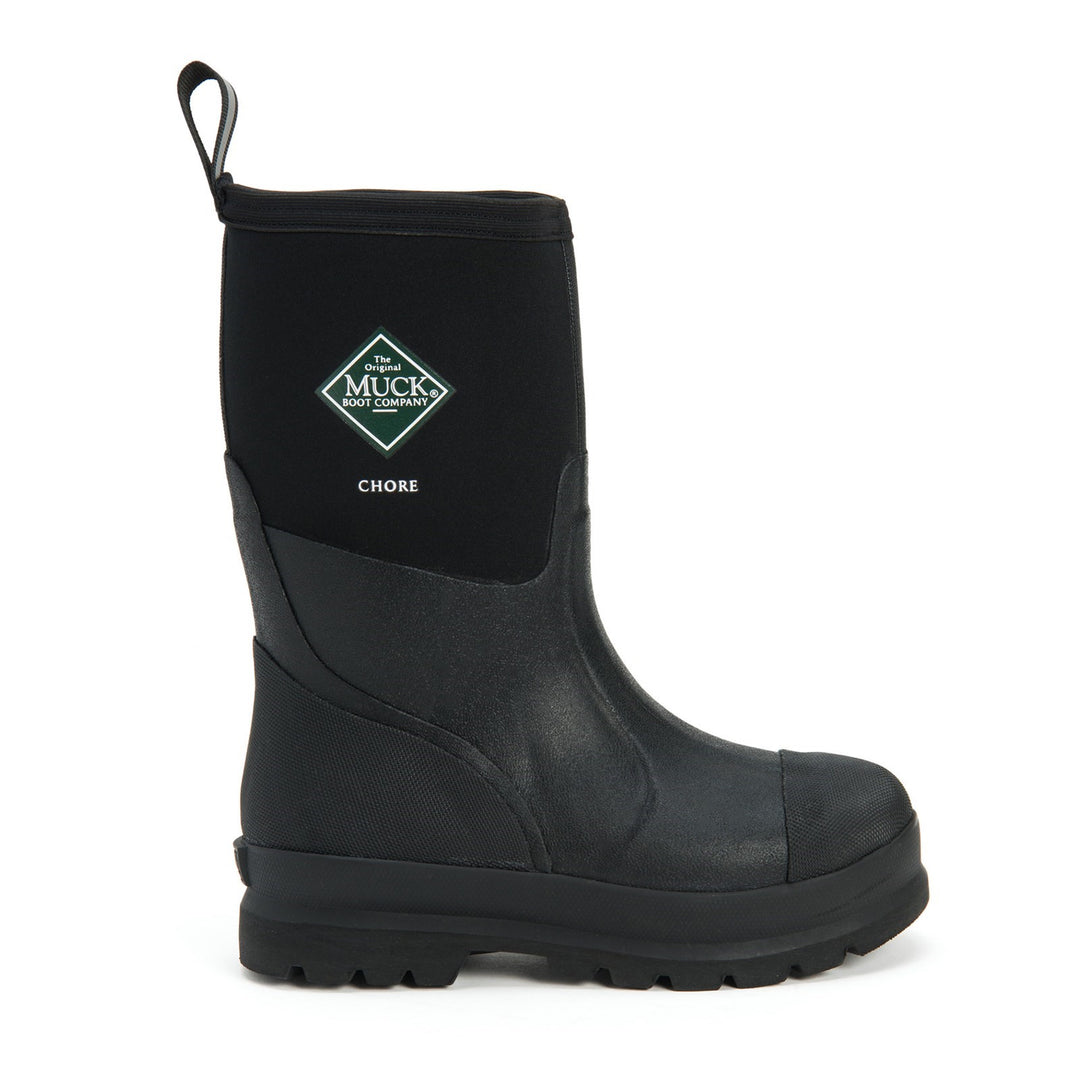 Muck Boots Chore Classic Mid Patterned Wellington Black 4