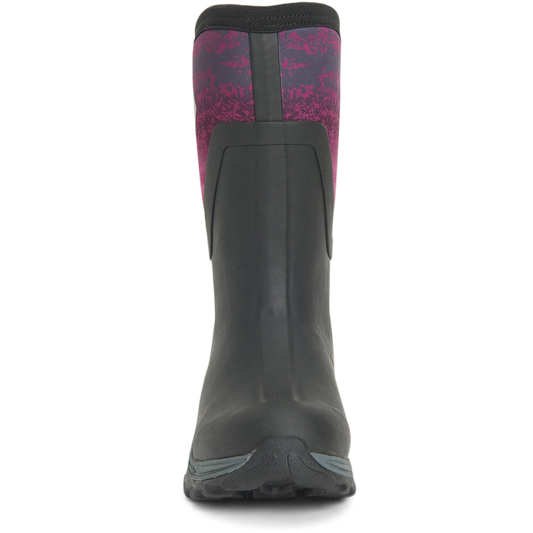 Muck Boots Arctic Sport Mid Wellington Boots Black Magenta 3