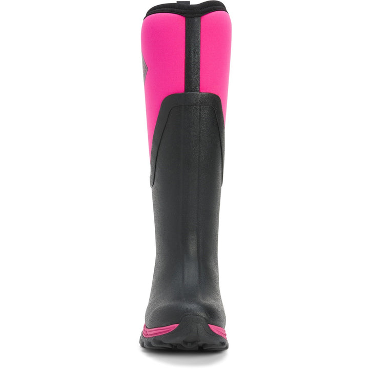 Muck Boots MB Arctic Sport II Tall Wellingtons Black Pink 3