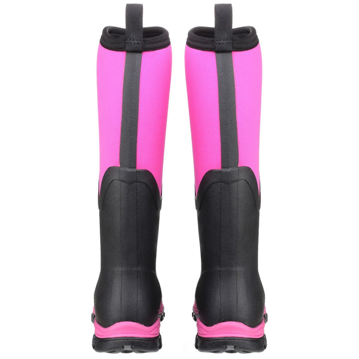 Muck Boots MB Arctic Sport II Tall Wellingtons Black Pink 3