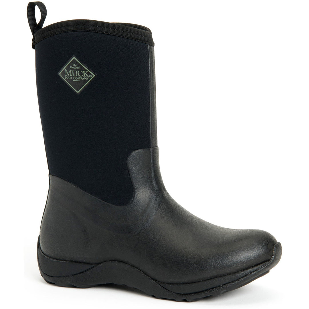 Muck Boots Arctic Weekend Pull On Wellington Boot Black