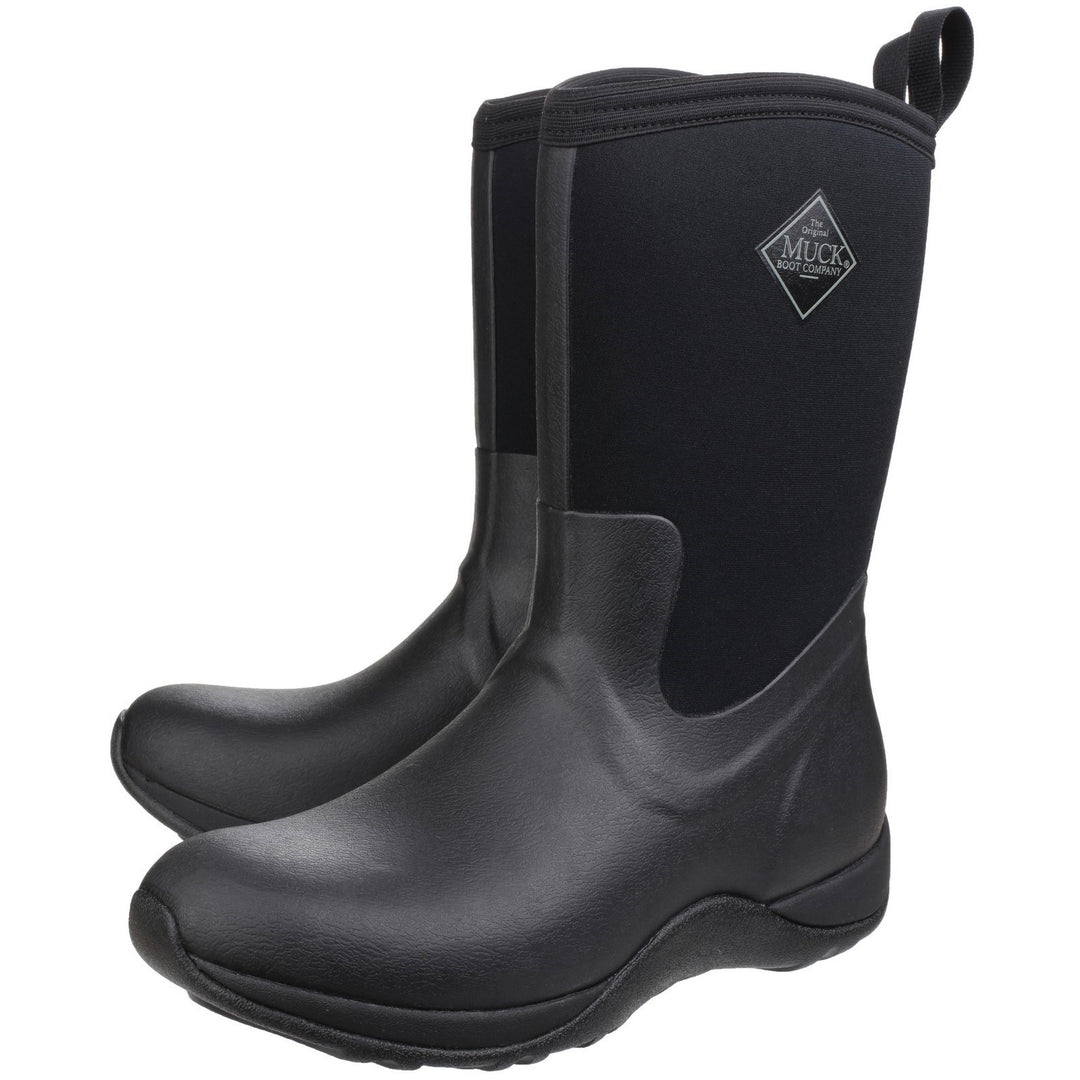 Muck Boots Arctic Weekend Pull On Wellington Boot Black 3