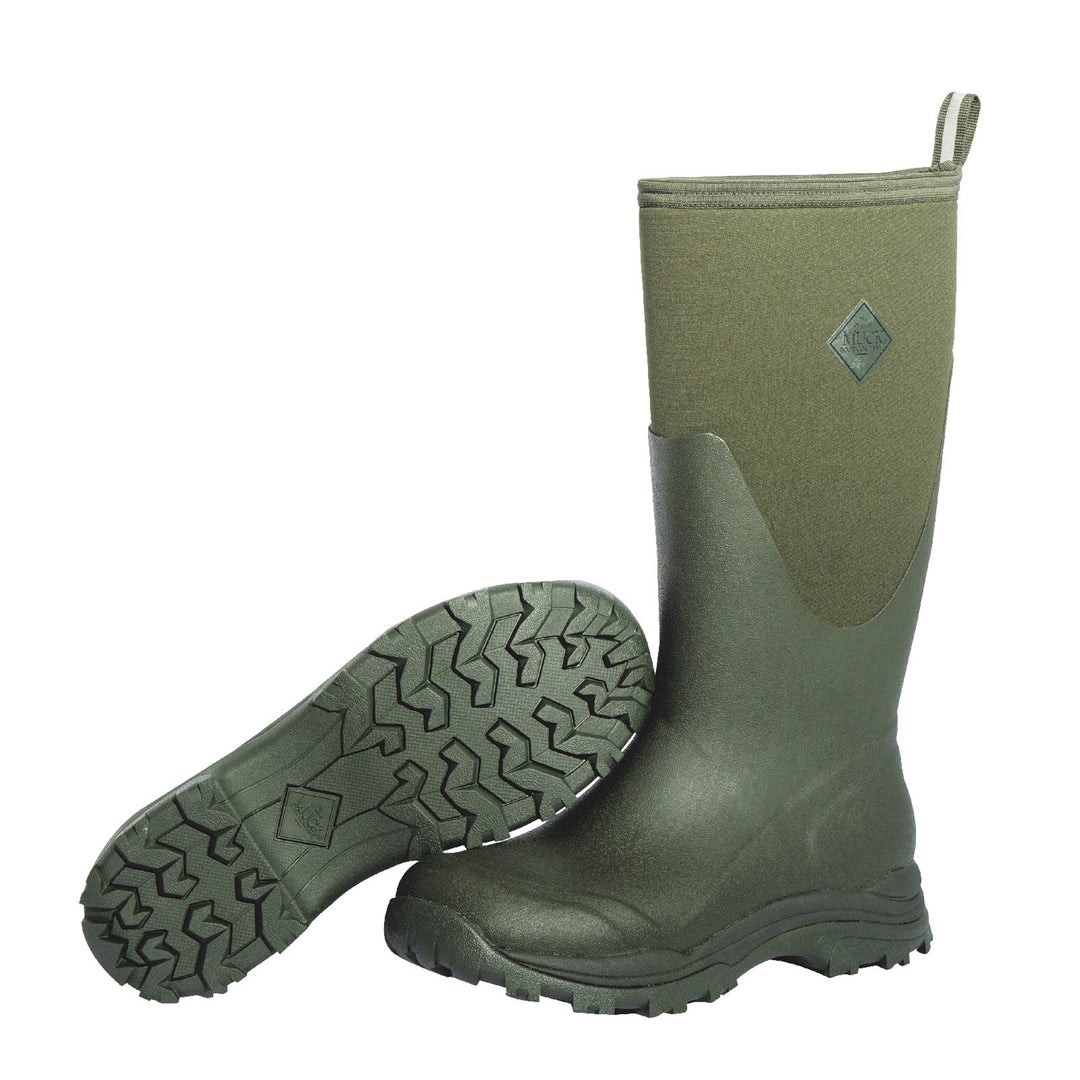 Muck Boots Outpost Tall Wellington Moss 6