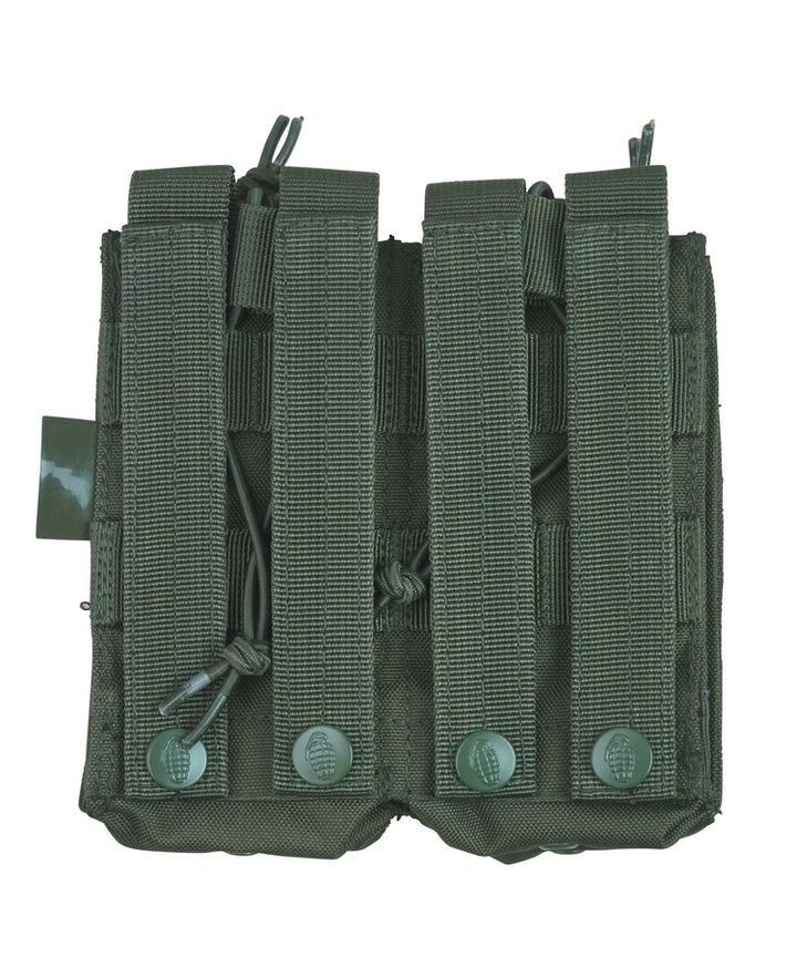 Kombat UK Double Duo Mag Pouch - Olive Green