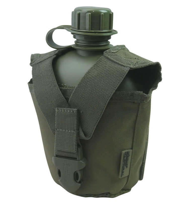 Kombat UK Tactical Water Bottle - Olive Green