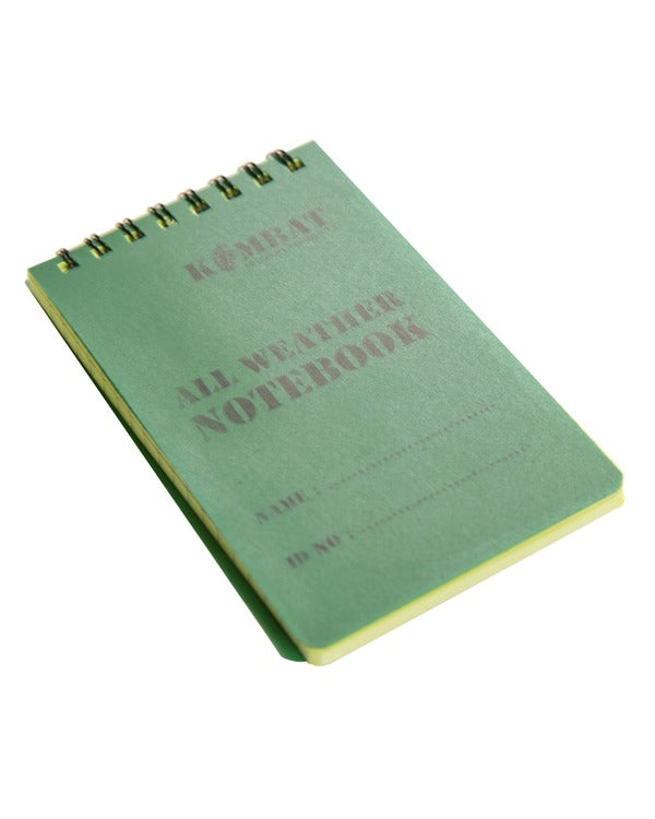 Kombat UK Mini Waterproof Notebook / with Grid lines