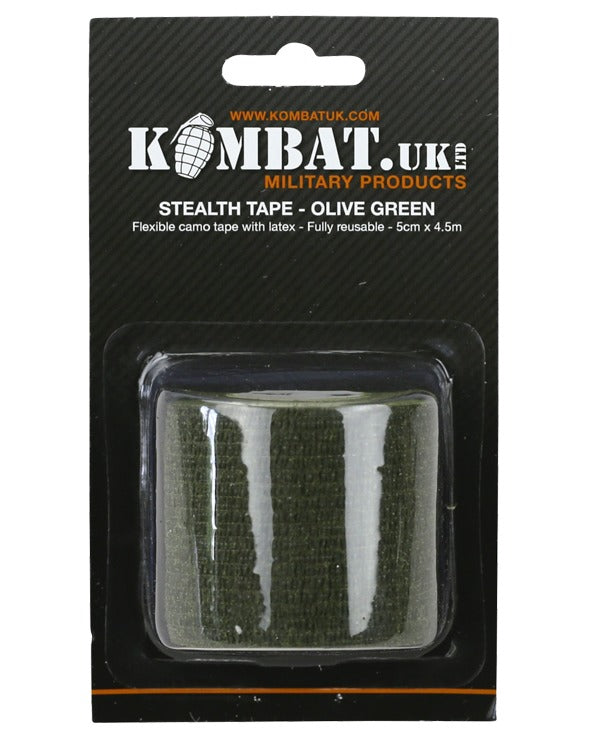 Kombat UK Stealth Tape - Olive Green