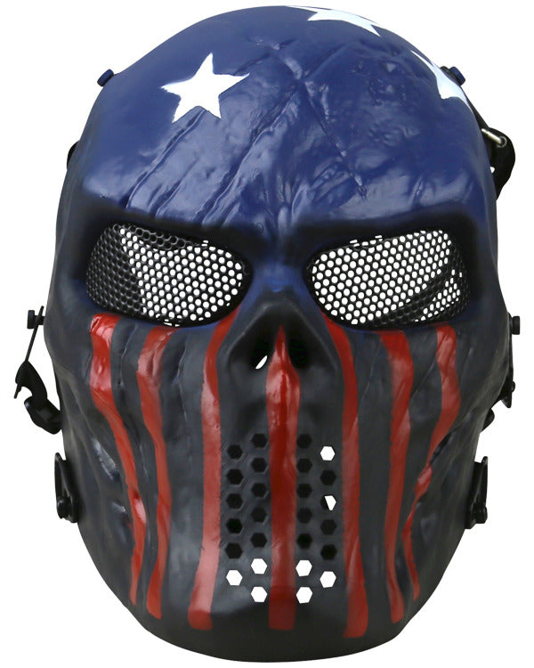 Kombat UK Skull Mesh Mask - USA