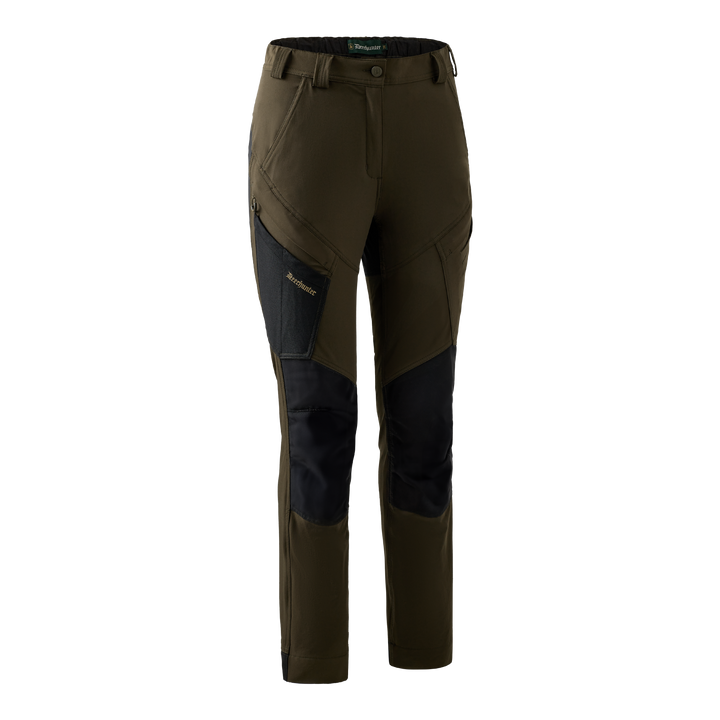 Deerhunter Lady Northward Trousers Bark Green/Black