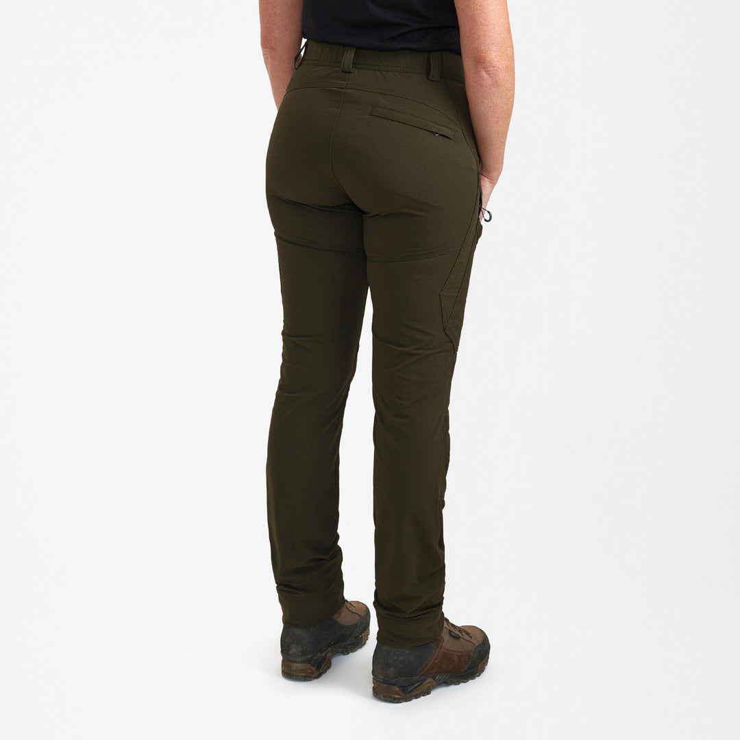 Deerhunter Lady Northward Trousers Bark Green 34