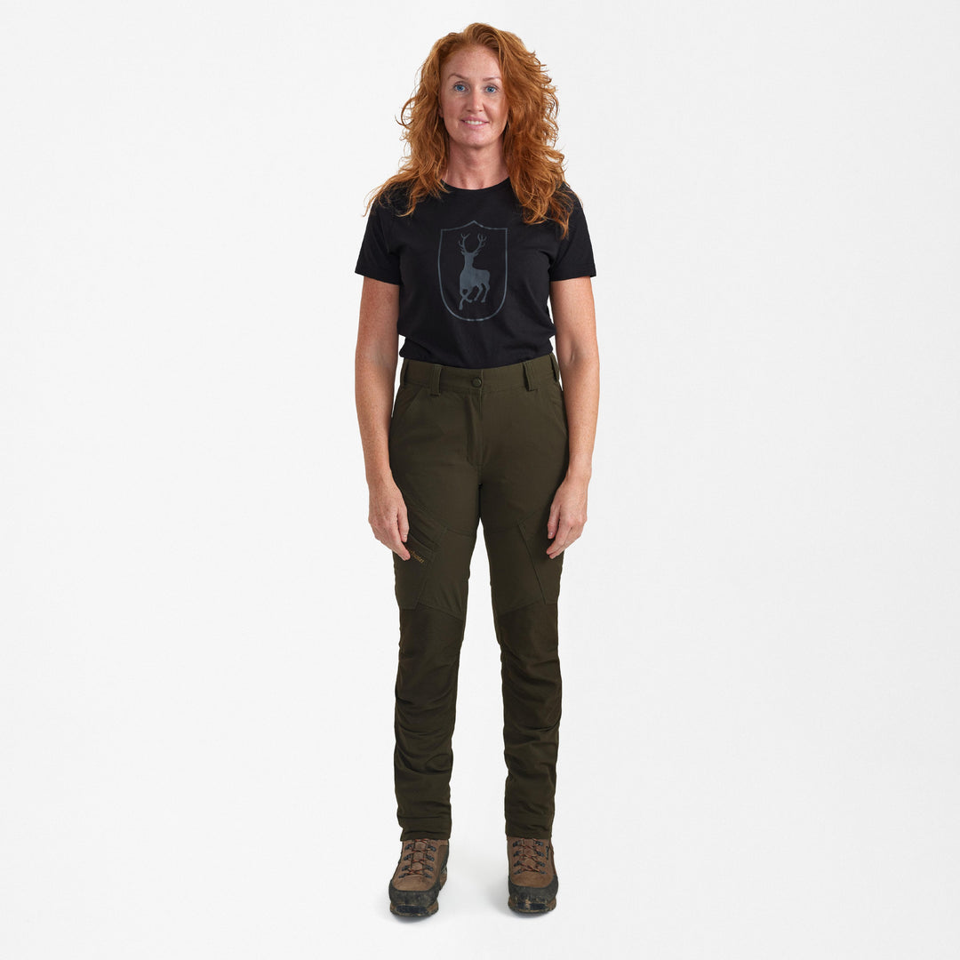 Deerhunter Lady Northward Trousers Bark Green