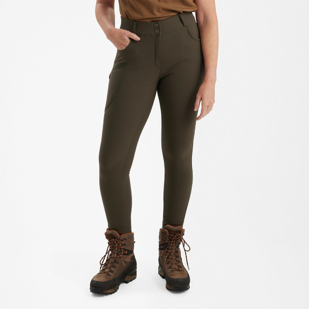 Deerhunter Lady Hunting Tights Palm Green