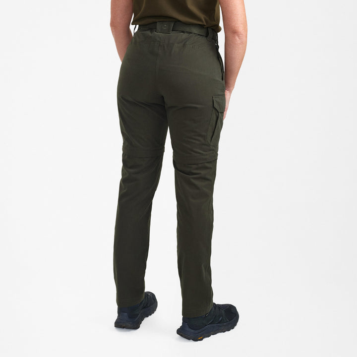 Deerhunter Lady Slogen Zip-Off Trousers Timber