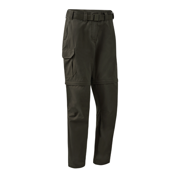 Deerhunter Lady Slogen Zip-Off Trousers Timber