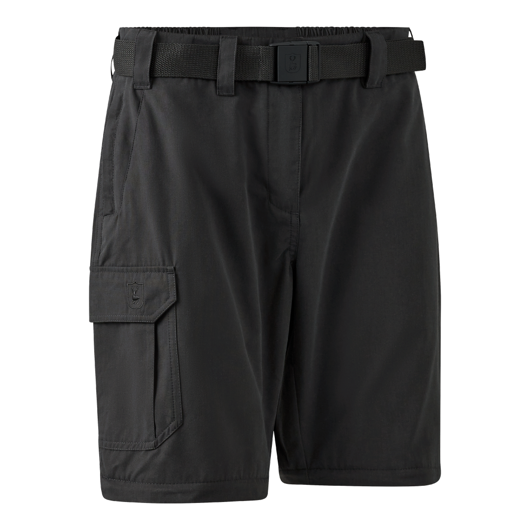 Deerhunter Lady Slogen Zip-Off Trousers Black Ink 34