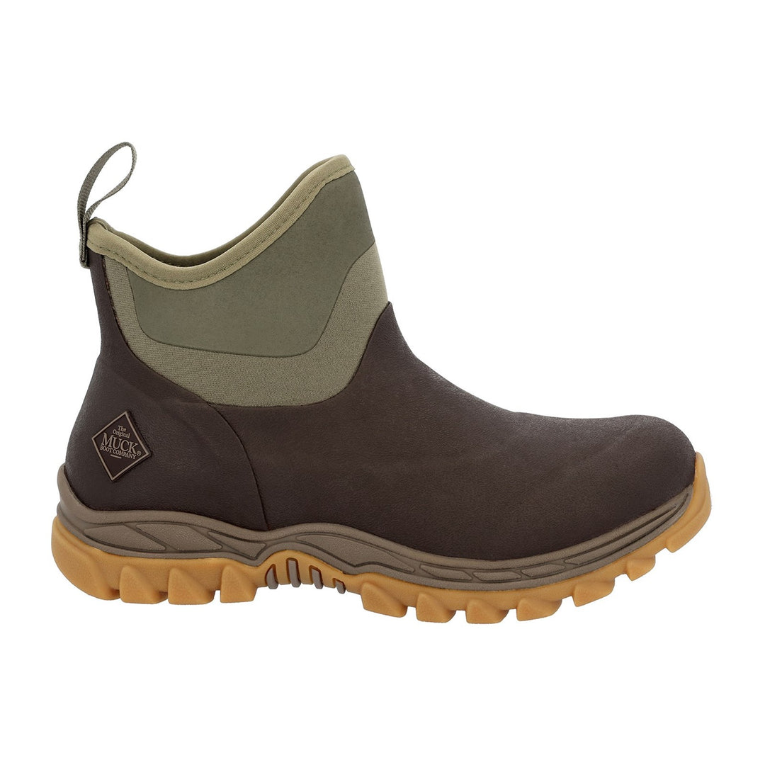 Muck Boots Arctic Sport II Ankle Boot Dark Brown Olive 3