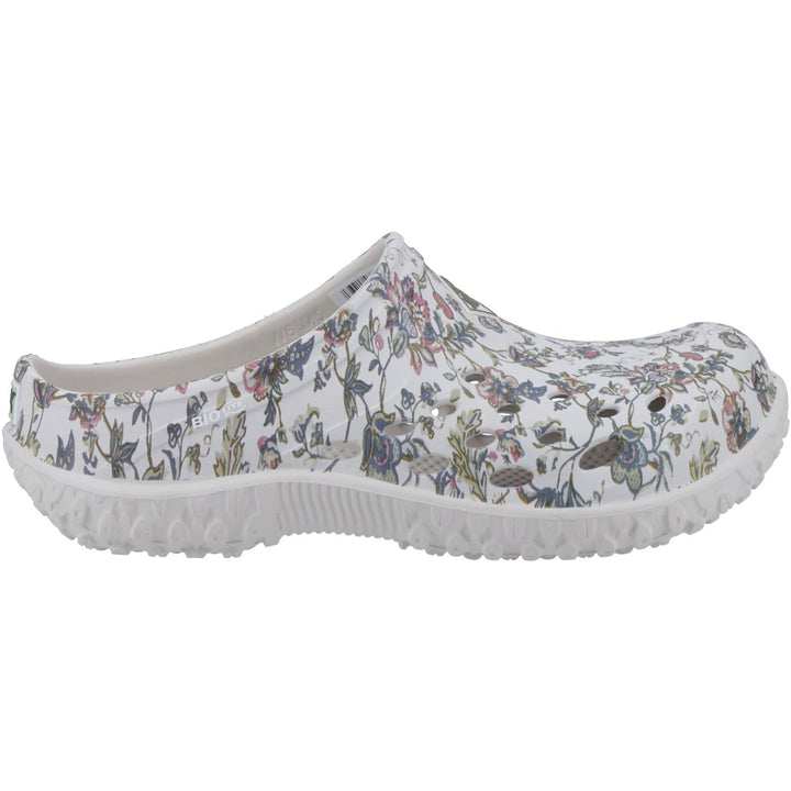 Muck Boots Muckster Lite Clog Light Grey Floral Print 3