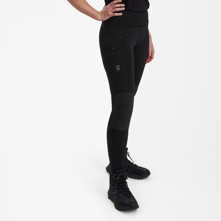 Deerhunter Lady Reinforced Tights Black