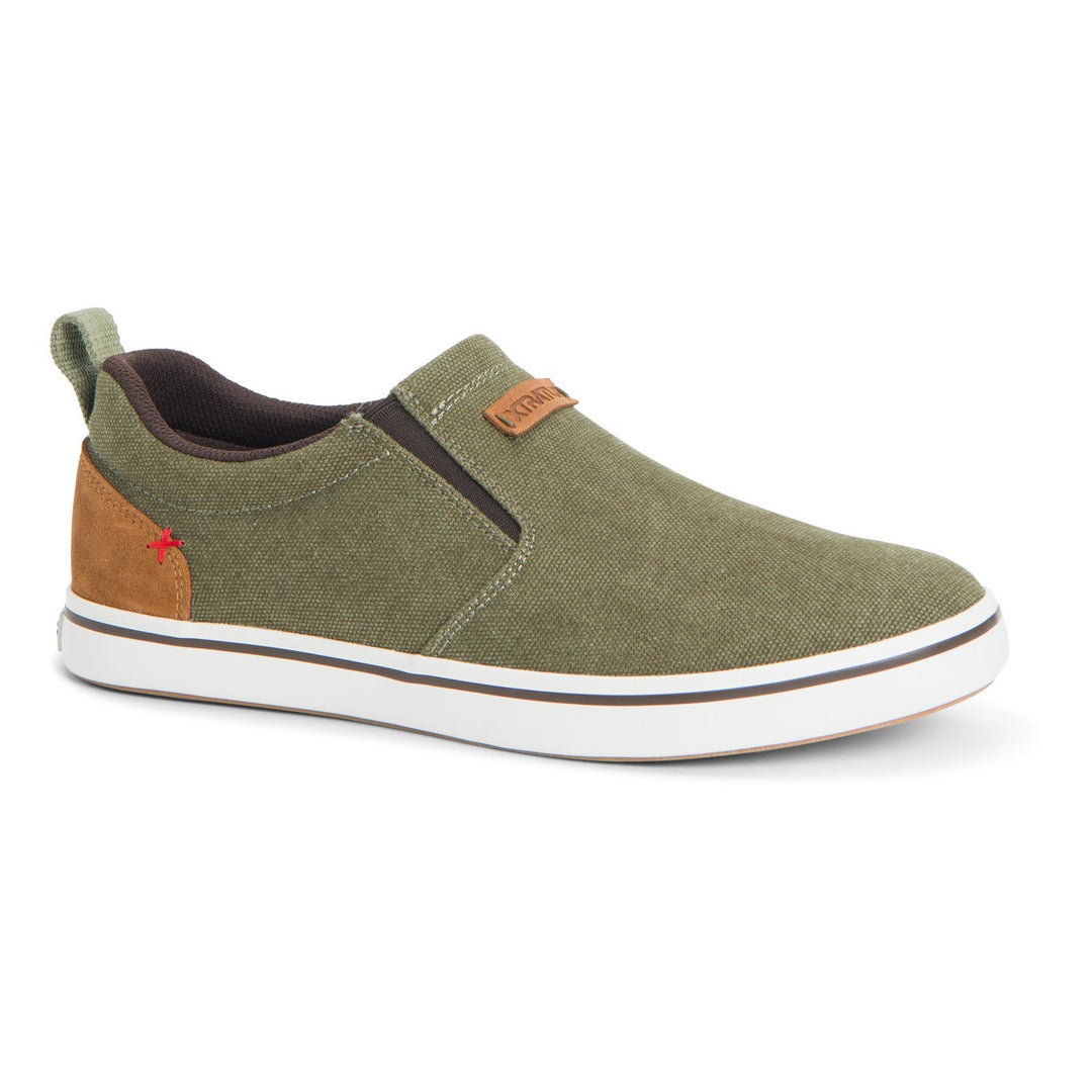 Xtratuf Sharkbyte Canvas Deck Shoe TAUPE 7.5