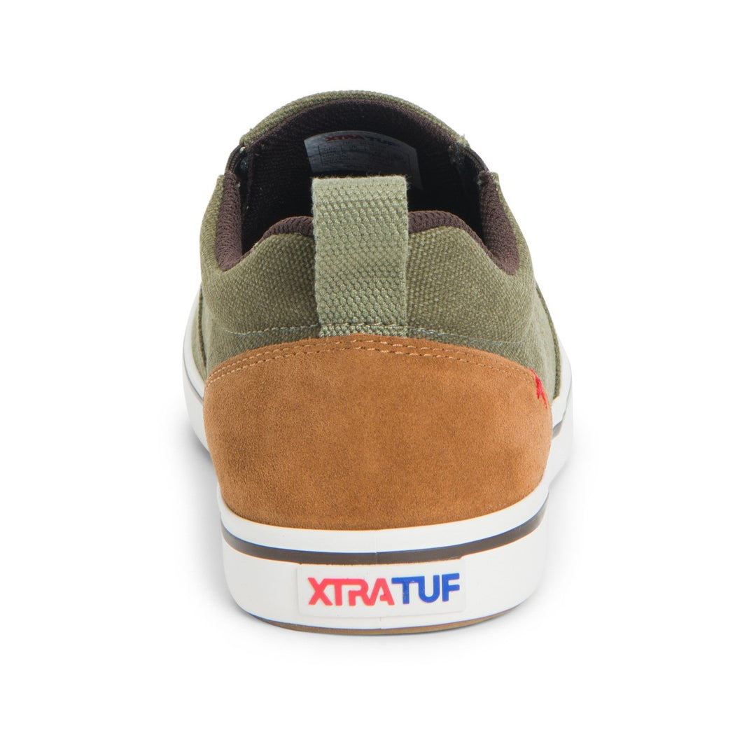 Xtratuf Sharkbyte Canvas Deck Shoe TAUPE 7.5