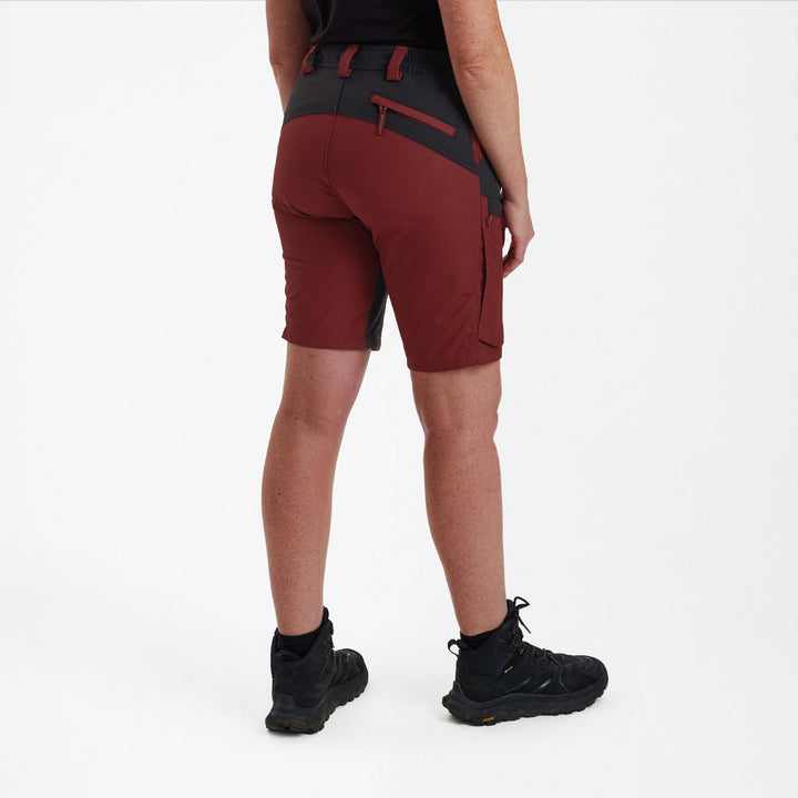 Deerhunter Lady Ann Shorts Oxblood Red