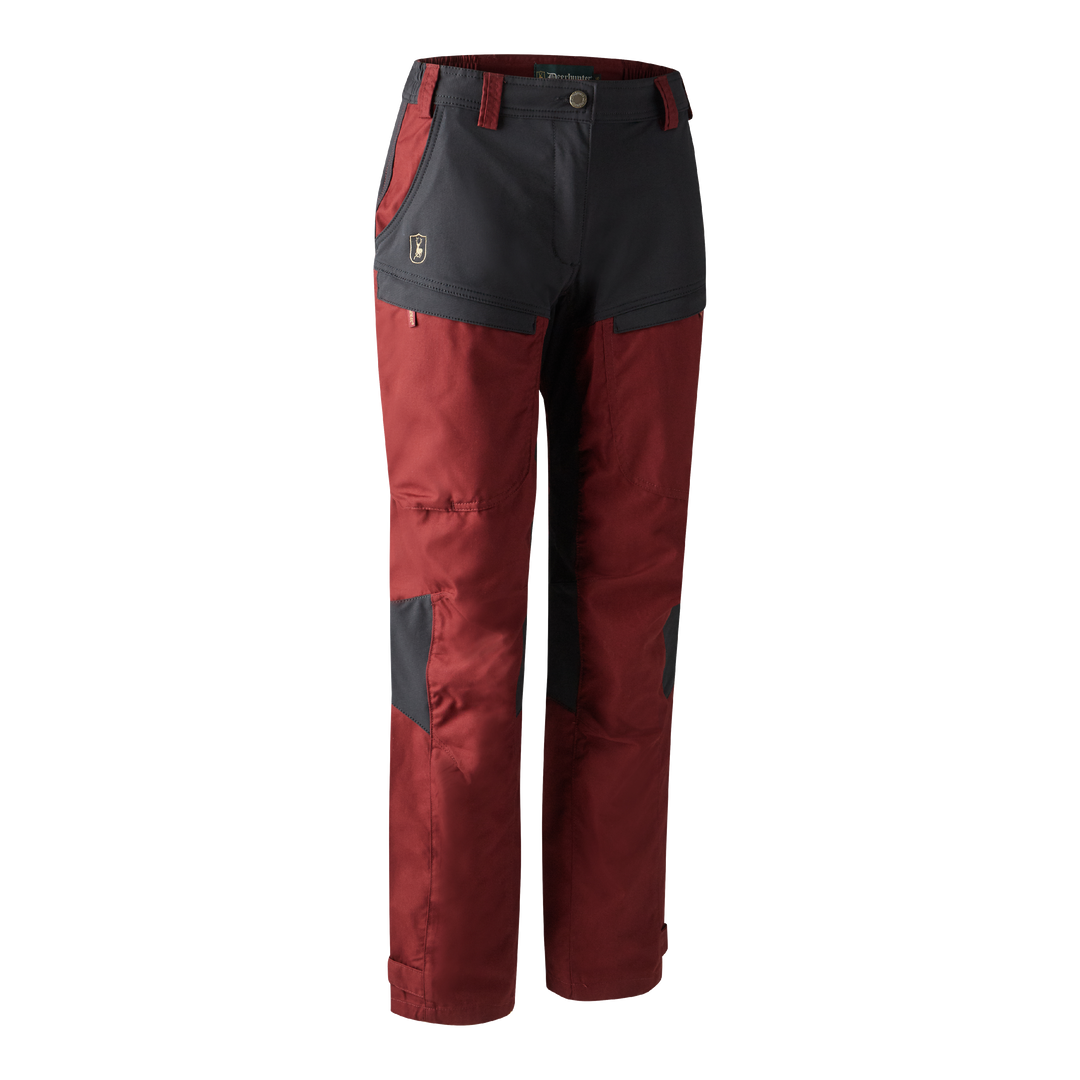 Deerhunter Lady Ann Trousers Oxblood Red