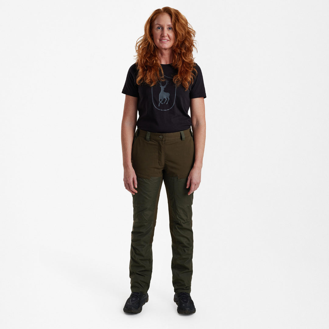 Deerhunter Lady Ann Trousers with membrane Deep Green 36