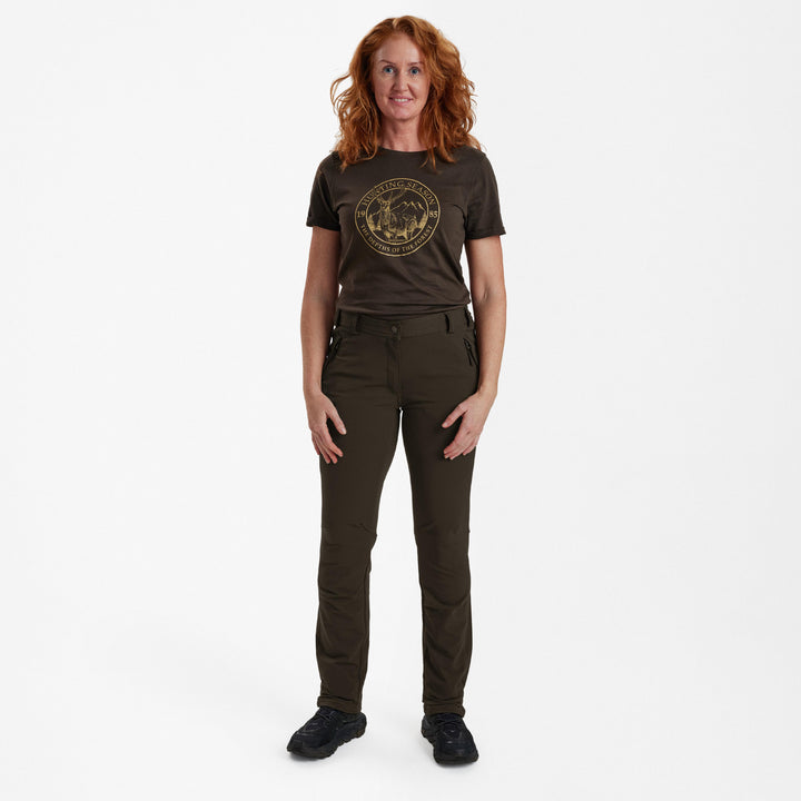 Deerhunter Lady Ann Full Stretch Trousers Fallen Leaf