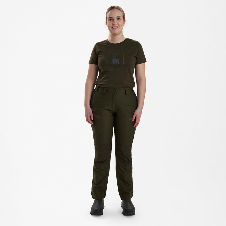 Deerhunter Lady Chasse Trousers Olive Night melange 36