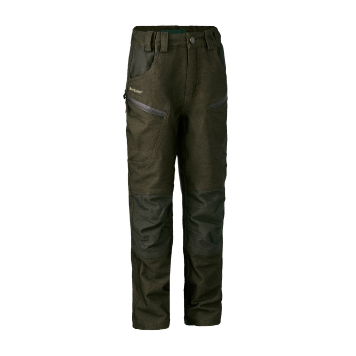 Deerhunter Youth Chasse Trousers Olive Night melange