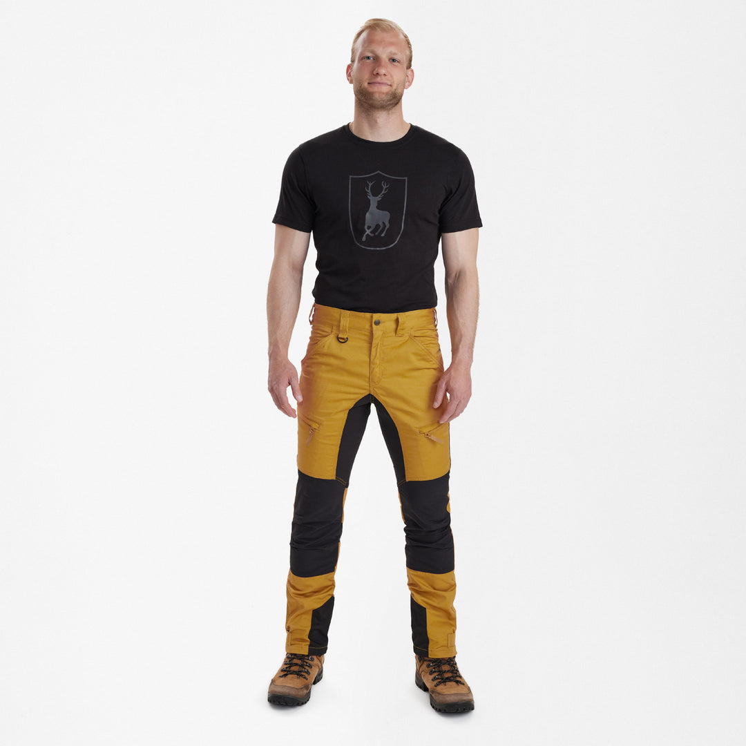 Deerhunter Rogaland Stretch Trousers with contrast Buckthorn