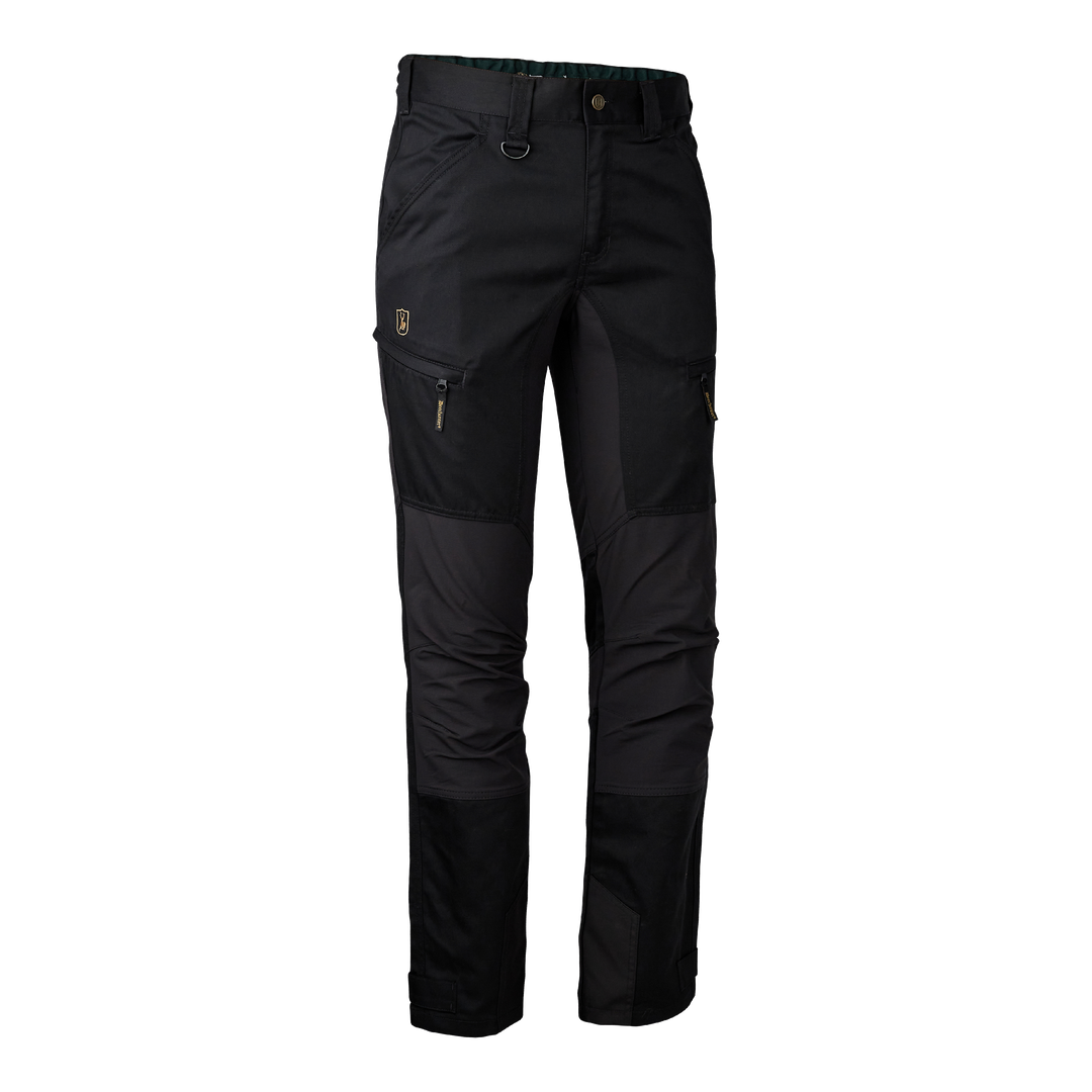 Deerhunter Rogaland Stretch Trousers with contrast Black 22