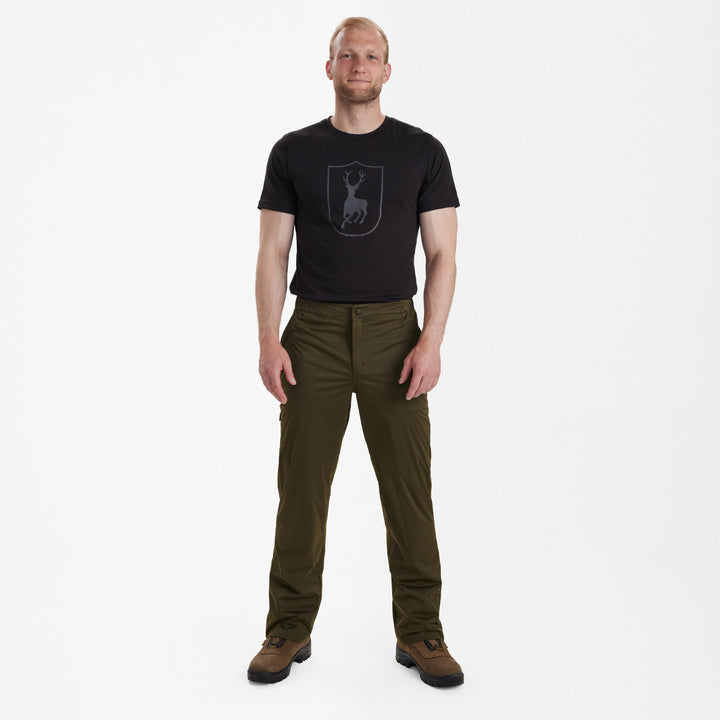 Deerhunter Thunder Rain Trousers Tarmac Green