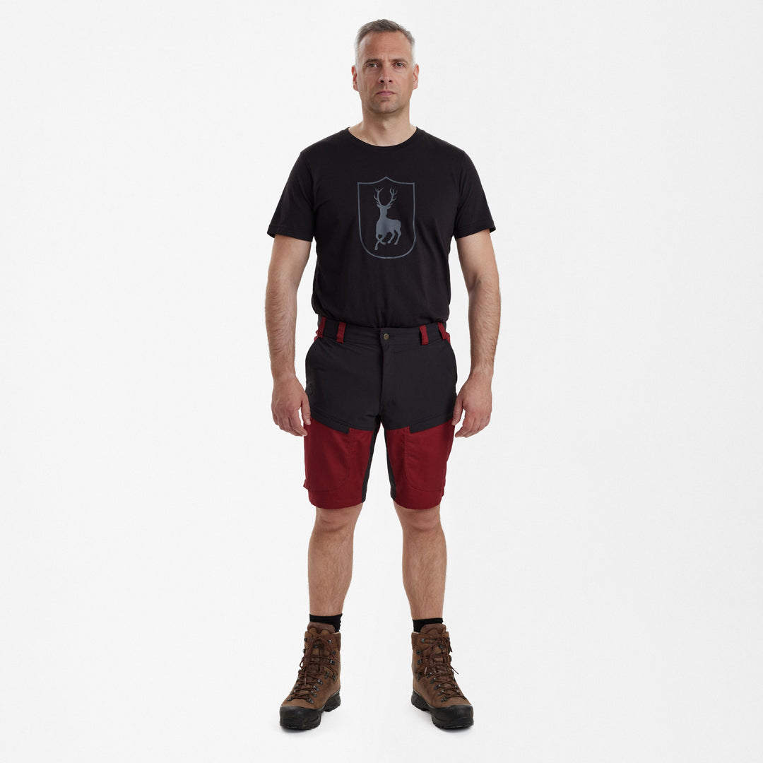 Deerhunter Strike Shorts Oxblood Red