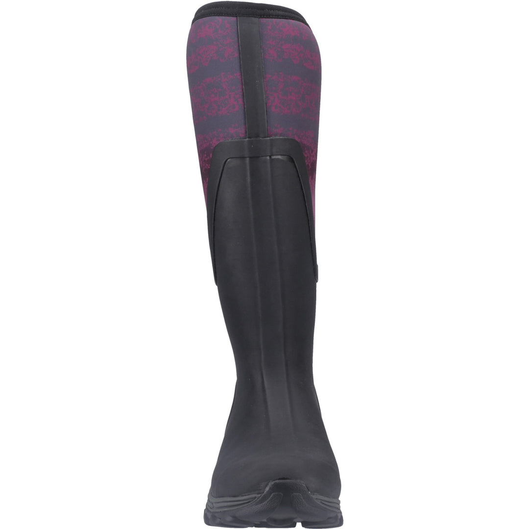 Muck Boots Arctic Sport II Tall Wellington Black Magenta Fade 3