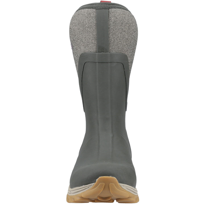 Muck Boots Arctic Sport II Mid Wellington Olive Herringbone 3