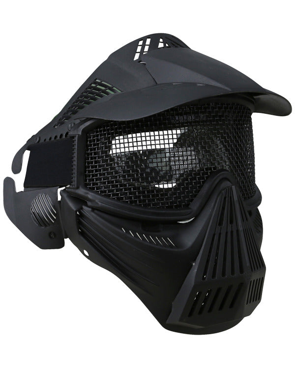 Kombat UK Full Face Mesh Mask - Black