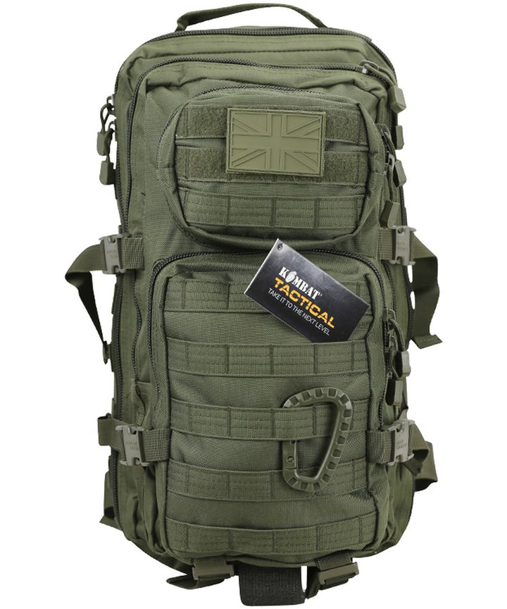 Kombat UK Small Molle Assault Pack 28 Litre - Olive Green