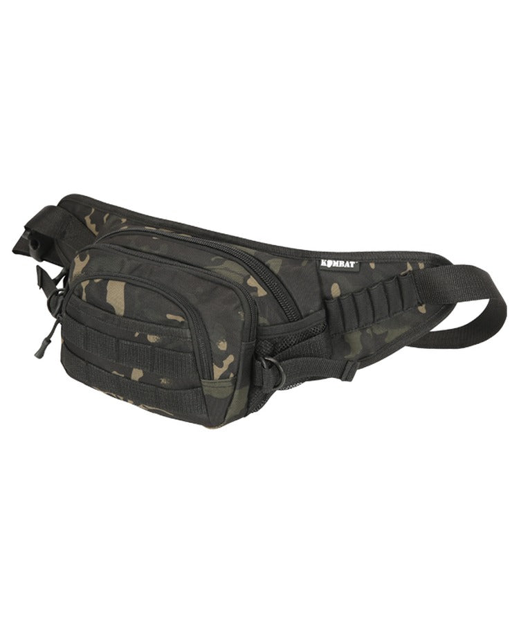 Kombat UK Summit Waist Bag - 3ltr - BTP Black