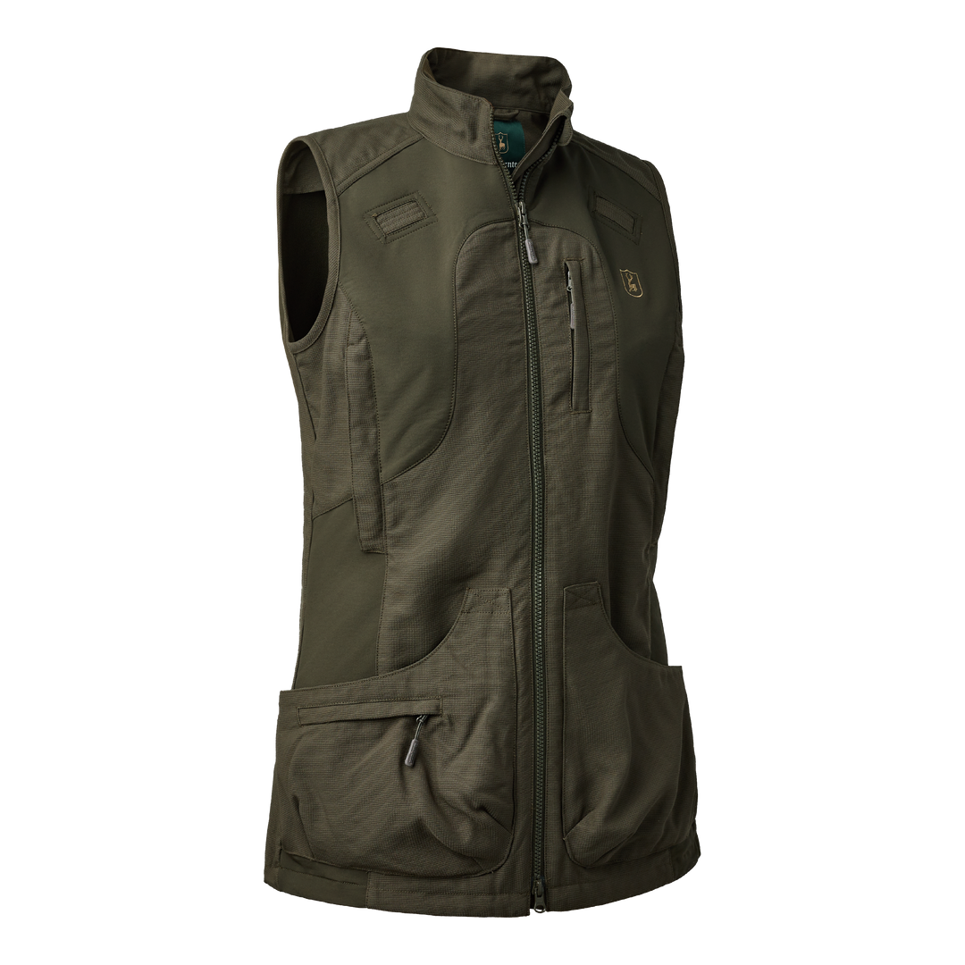 Deerhunter Lady Ann Extreme Waistcoat Palm Green