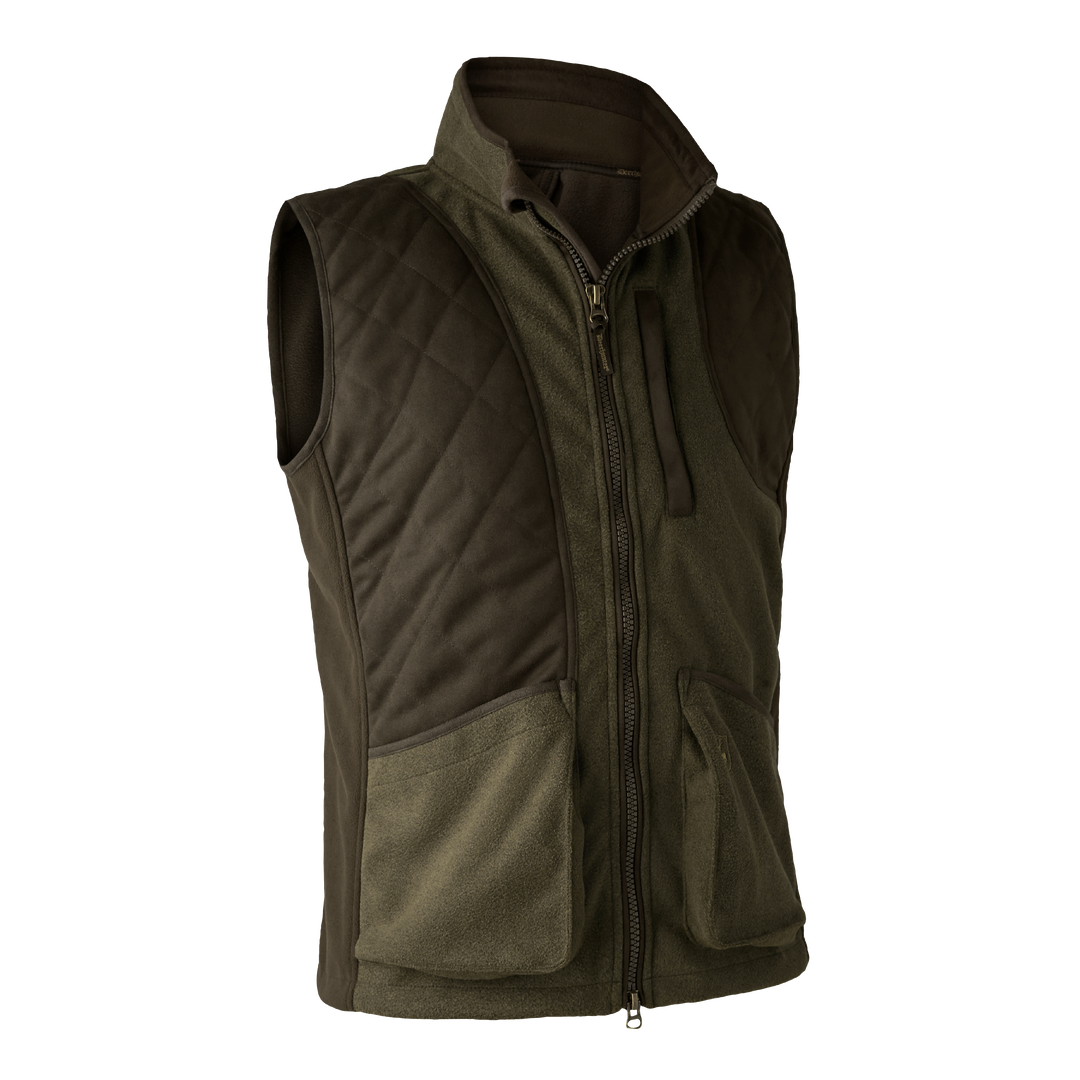 Deerhunter Gamekeeper Shooting Waistcoat Graphite Green