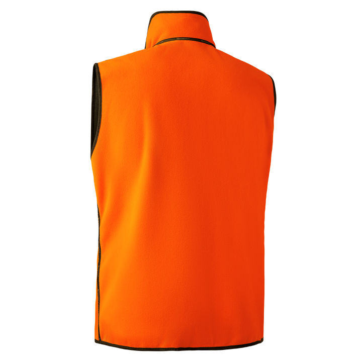 Deerhunter Gamekeeper Reversible Fleece Waistcoat Safety Orange