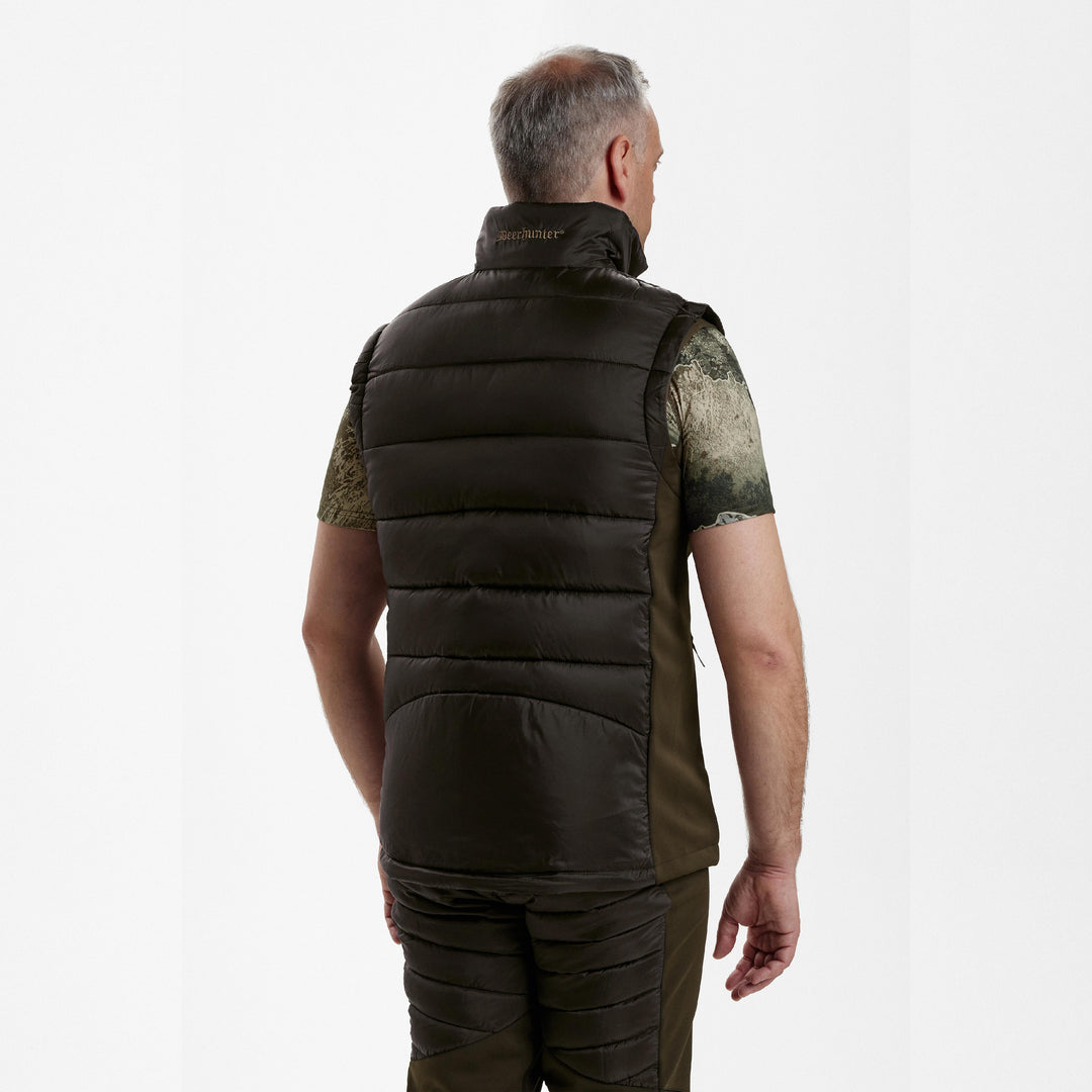 Deerhunter Excape Quilted Waistcoat Art Green