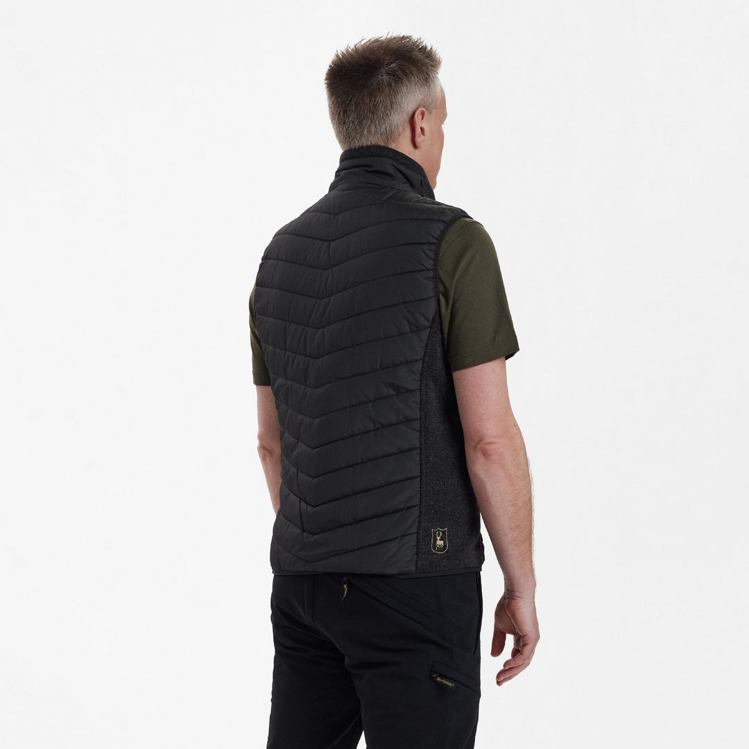 Deerhunter Moor Padded Waistcoat Black