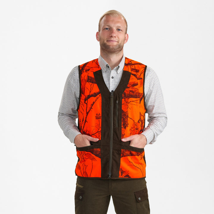 Deerhunter Eagle Waistcoat REALTREE EDGEÂ® ORANGE 2XL