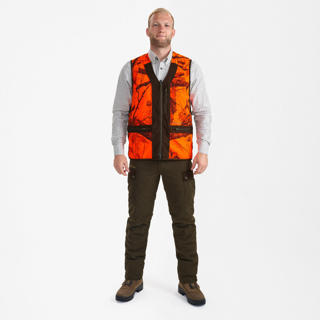 Deerhunter Eagle Waistcoat REALTREE EDGEÂ® ORANGE 2XL