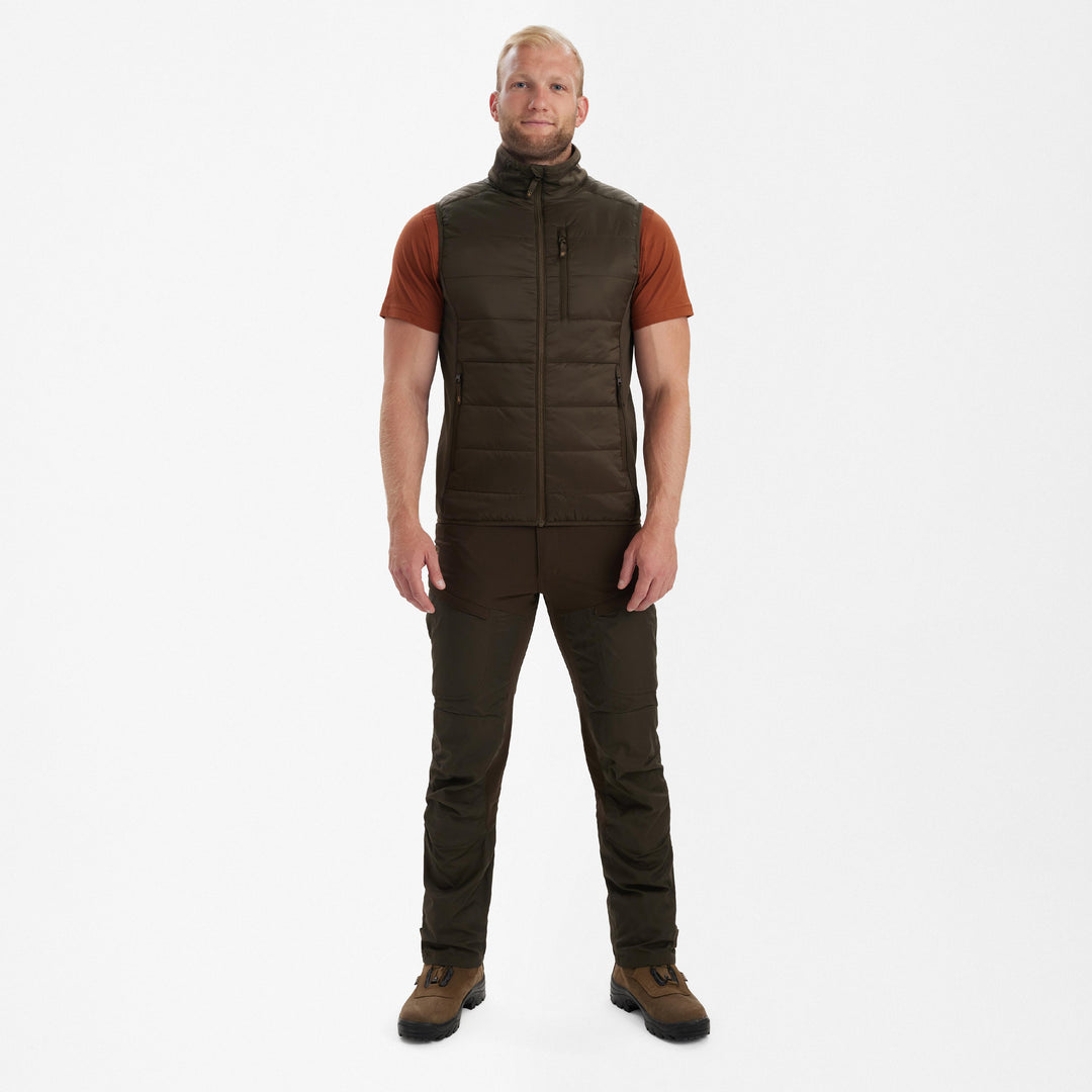 Deerhunter Heat Padded Waistcoat Wood